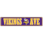 Letrero Metálico NFL Team Boulevard Vikings