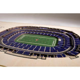 CUADRO 3D STADIUM VIEW RAVENS