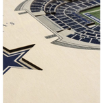 CUADRO 3D STADIUM VIEW COWBOYS
