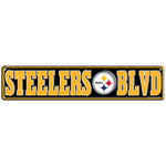 Letrero Metálico NFL Team Boulevard Steelers