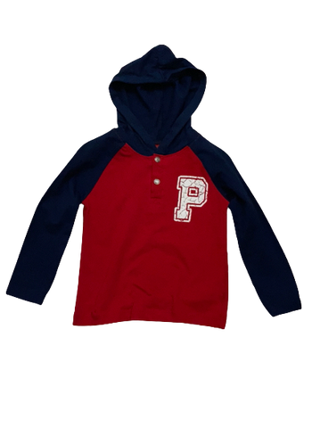 PLAYERA CON CAPUCHA PATRIOTS NFL BEBE
