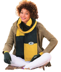 BUFANDA SET COLOR BLOCK PACKERS