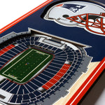 CUADRO BANNER 3D STADIUM PATRIOTS
