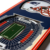 CUADRO BANNER 3D STADIUM PATRIOTS