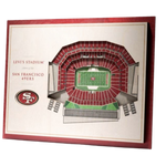 CUADRO 3D STADIUM VIEW 49ERS
