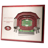 CUADRO 3D STADIUM VIEW 49ERS
