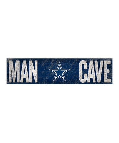 LETRERO MADERA MAN CAVE SIGN COWBOYS